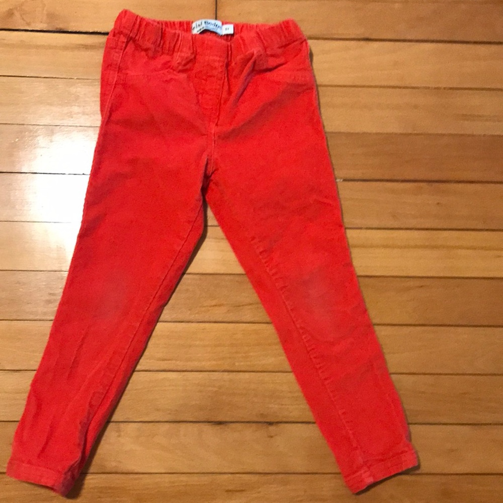 Mini boden cord leggings size 5